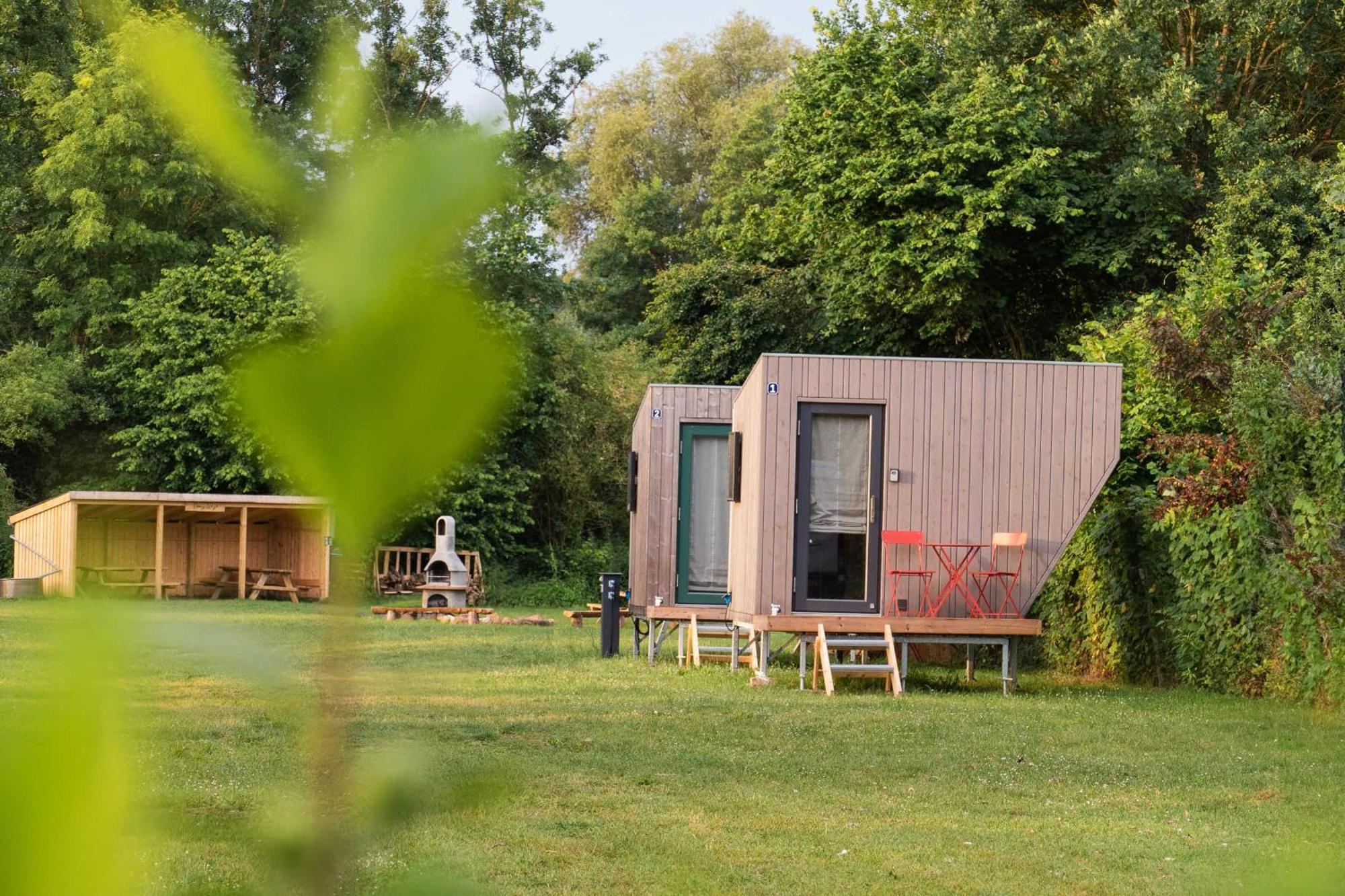 Sleep Space 2 - Green Tiny Spot Suedpfalz Villa Rülzheim Esterno foto